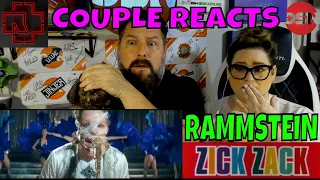 COUPLE REACTS | RAMMSTEIN - Zick Zack (Reaction/Review)