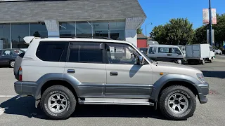 TOYOTA LAND CRUISER PRADO TZ 4WD full time turbo diesel intercooler 77,500mi RHD JDM