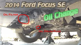 2014 Ford Focus Oil Change