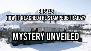 BUS 142 FAIRBANKS BUS 142 HOW IT REACH AT THE WILD IN  STAMPEDE TRAIL Christopher Johnson McCandles