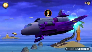 Angry Birds Transformers part 9! Sentinel Prime rescue