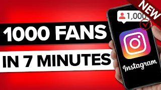 How To Increase Followers On Instagram FAST in 2024 (GROW FROM 0-100K FOLLOWERS FAST!)