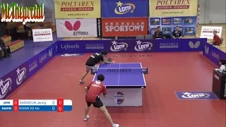 Table Tennis Polish Superliga 2016/17 - Ho Kwan Kit Vs Jeung Sangeun -