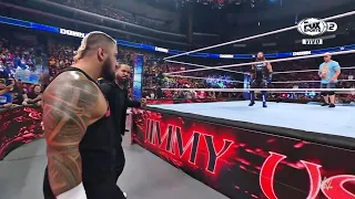 Jimmy Uso & Solo Sikoa Confrontan a John Cena & AJ Styles - WWE SmackDown Español Latino: 22/09/2023