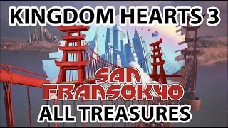 [KH3] San Fransokyo - All Treasures