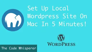 Create Wordpress Website on a Localhost Using MAMP for Mac!