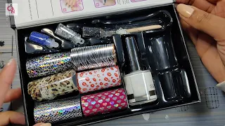 Store2508 Nail Foils Set | How to apply Nail Foils? | Tips to get perfect Nail Foil Look