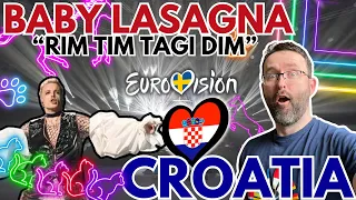 🇭🇷 Baby Lasagna "Rim Tim Tagi Dim" ANALYSIS & REACTION | Croatia | Eurovision 2024