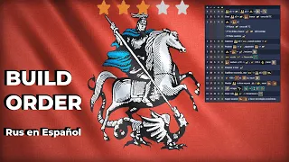 ¡Descubre el Poder del "Build Order Rus"! | Age of Empires IV en Español 🏹🐴 🔵🔴