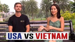 Living in USA vs VIETNAM | Pros And Cons of Life in Vietnam Ft. What The Pho