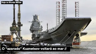 O "azarado" Kuznetsov voltará ao mar