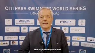 Citi Para Swimming World Series - Lignano Sabbiadoro 2024 - Interview