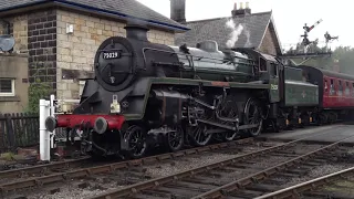 Class 4 No75029 'The Green Knight' at Grosmont Station, NYMR - 18/08/12