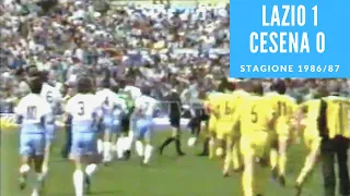 12 aprile 1987: Lazio Cesena 1 0