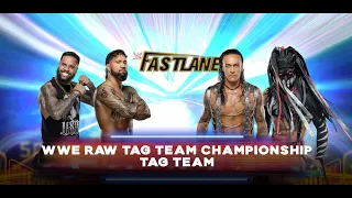 WWE 2K22: The Usos vs. The Judgment Day for Raw Tag Team Championship at Fastlane! 🏆🔥