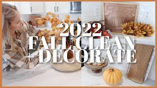 2022 FALL KITCHEN DEEP CLEAN WITH ME AND DECORATE // PART 2 // TYPICALLY KATE