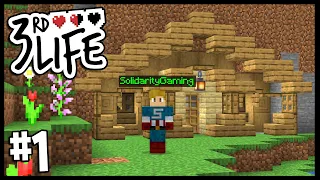 A DEADLY NEW ADVENTURE!! | Minecraft 3rd Life SMP | #1