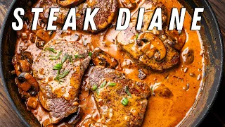 Steak Diane - Easy and Insanely Delicious Retro Steak Recipe