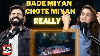 Bade Miyan Chote Miyan | AkshayKumar | TigerShroff ||| Delhi Couple Reactions