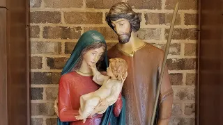 9:00am Sunday Mass (December 26, 2021) The Holy Family of Jesus, Mary, and Joseph