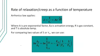 Solved Problem in Creep Test