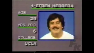 The Legend of Seahawks Kicker Efren Herrera 1978-1981