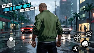 TOP 10 JUEGOS CON MEJORES GRAFICOS Para Android & iOS 2024 ✅