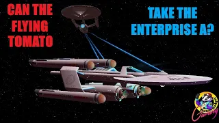 Can The Flying TOMATO EAT the Enterprise A? - Star Trek Ship Battles - Bridge Commander -