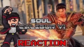 KRIMSON KB REACTS: SOUL CALIBUR VI - REVEAL TRAILER(reupload)