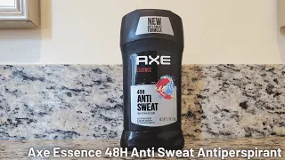 In Hand Review of AXE Essence Antiperspirant Deodorant, Black Pepper And Cedarwood