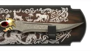 Game of Thrones Catspaw Blade by Valyrian Steel Limited Edition Damascus Collectible Weapon Replica