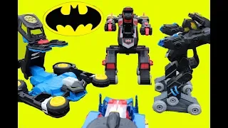 Batman Transforming Robot Battle