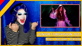 ARMENIA - Maléna - Qami Qami (LIVE) | Drag Queen Reacts to Junior Eurovision 2021