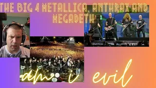 Metallica: Am I Evil? (Live w/ The Big 4) | fist time hearing this masterpiece