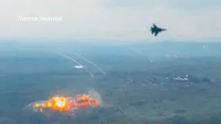 Risky dropping of FAB 500 bombs by Su-34 aircraft in Ukraine