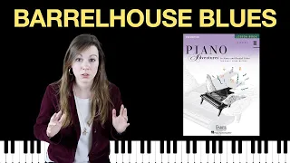 Barrelhouse Blues (Piano Adventures Level 3B Lesson Book)
