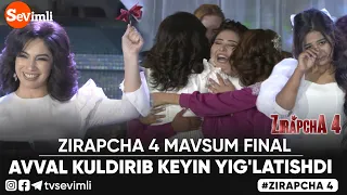 ZIRAPCHA 4 MAVSUM | FINAL |  AVVAL KULDIRIB KEYIN YIG'LATISHDI😭