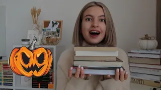 ЖУТКИЙ КНИЖНЫЙ МАРАФОН🎃 ЧТО БУДУ ЧИТАТЬ