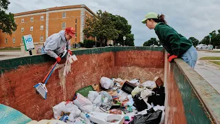 College Move Out Dumpster Diving DAY SIX – Still Finding SO Much Outside the Dorms