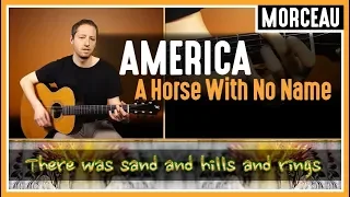 Cours de Guitare Débutant : A Horse With No Name d'America