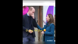 Prince William & Princess Catherine: The Enchanting Couple with Love in Their Eyes #shorts  #kate