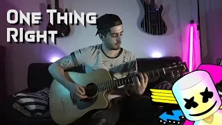 Marshmello - One Thing Right (ft. Kane Brown) Guitar Cover by Teva