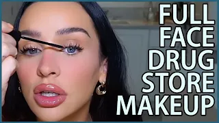 FULL FACE DRUGSTORE MAKEUP!  +MENTAL HEALTH