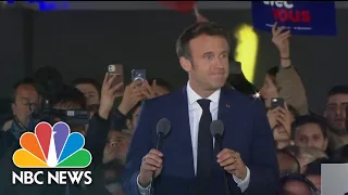 Emmanuel Macron Re-Elected As French President