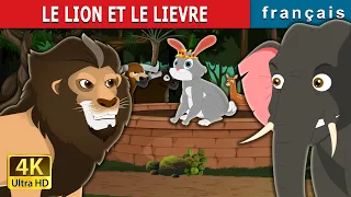 LE LION ET LE LIEVRE | The Lion and the Hare Story in French | Contes De Fées Français