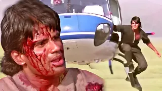 Climax Scene - सुनील शेट्टी ने बीच सड़क दुश्मनों किया ख़त्म - Sunil Shetty - Action Scene - Sapoot