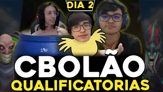 O FIM DE TIMES LENDARIOS - QUALIFICATÓRIA MONOCHAMPIONS CBOLÃO DIA 2 - RENECRODILO LEAGUE OF LEGENDS