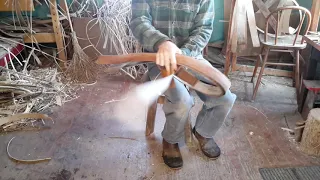 Spliting Black Ash Splint / Ash Basket Making