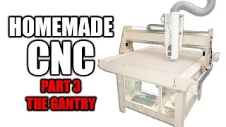 Homemade CNC Router Part 3 - Building the Gantry