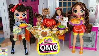 Full Mini Movie! - LOL Family Dinner Routine